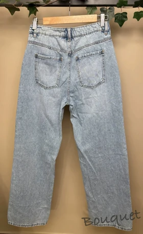 شلوار جین نیم بگ