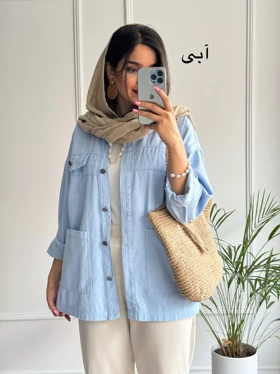 مانتو کتان سروا
