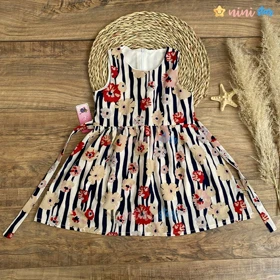 سارافون نخی گل‌دار گل کرم