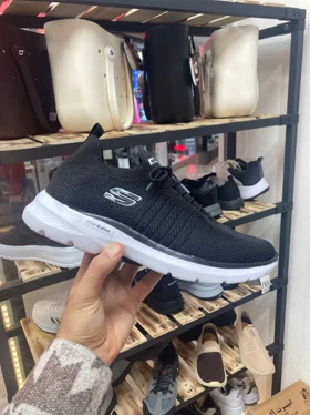 کتانی اسکیچرز مردانه زیره EVA مشکی