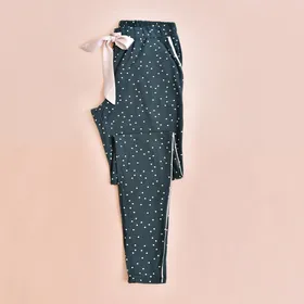 شلوار راحتی خال‌خالی