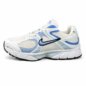 کفش کتانی مردانه رانینگ مدل نایکی V5 سفید آبی Nike V5