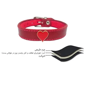 دستبند چرم وارک مدل پادینا کد rb175