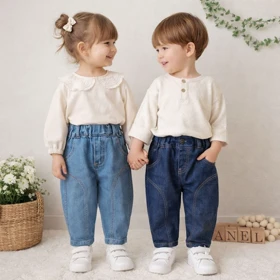 شلوار جین اسپرت بچگانه 1 الی 4 سال
