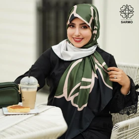 روسری ابریشم کجراه گلرخ - اقتصادی