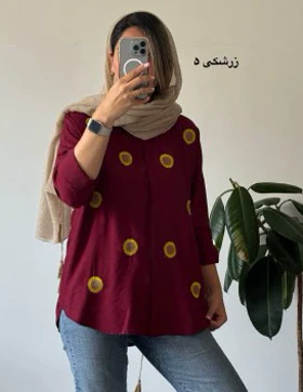 شومیز مانتویی پاپیروس