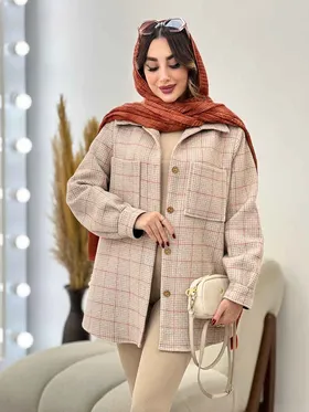 شکت چهارخونه دو جیب سوفیا