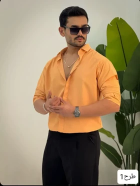 پیراهن پارچه ای ساده_کد4286