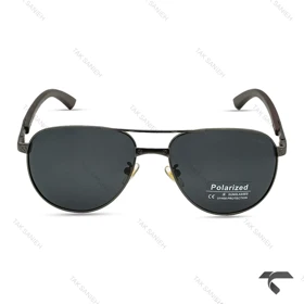 عینک دودی کارتیر خلبانی p1078 پولاریزه یو وی 400 مردانه Cartier-9985-G