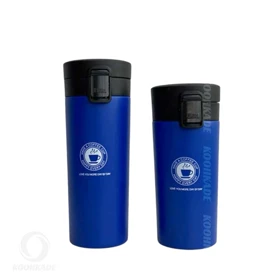 تراول ماگ کافی COFFEE TIME 380ML (آبی)