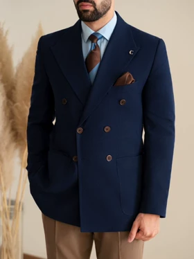 کت لینن بدون آستر کدc198