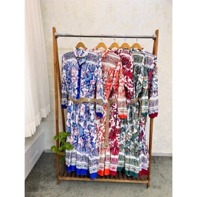 پیراهن ساحلی مدل لاله