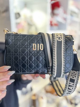 کیف دیور حروفی 1321 (مشکی طرحدار)