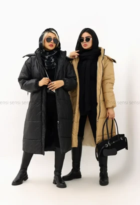 کاپشن بلند امبردی پشم شیشه کد1004772