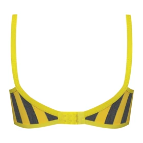 سوتین راه راه بدون فنر توری پرسی کد 105046