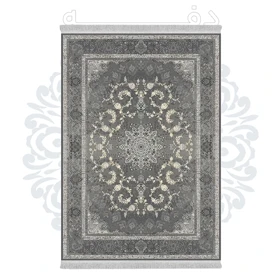 فرشینه از جنس پارچه هازان مخمل ترک طرح سنتی و مدرن برند دفه کد DHU10