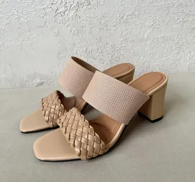 صندل زنانه پاشنه‌دار مدل موناکو