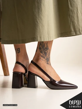 کفش پاشنه لنیا لومانا - کد 2695