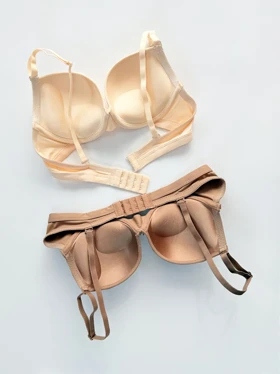 سوتین تک اسفنجی فنر دار نوار دوزی