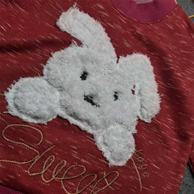 بلوز شلوار بچه گانه سگ پشمالو