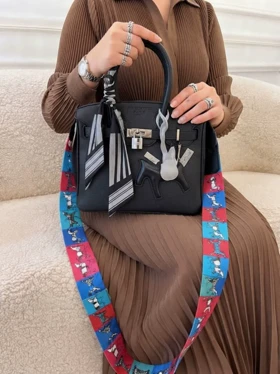 کیف چرم HERMES مشکی هرمس ترند مد