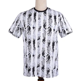 تیشرت طرح برگ مردانه