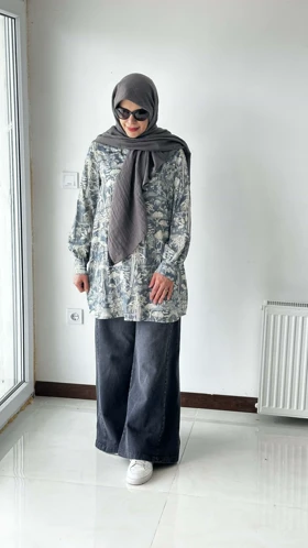 شومیز باتیک نخل