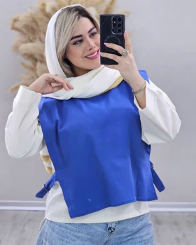 شومیز دوتکه لینن