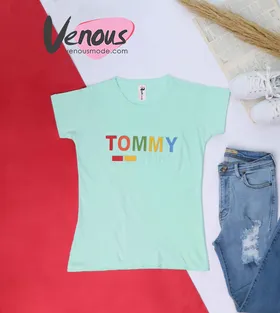 تیشرت آستین کوتاه TOMMY