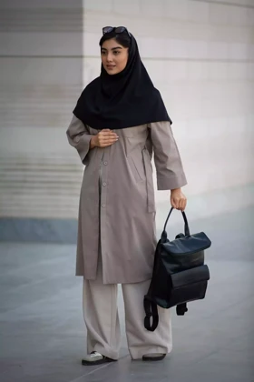 بارانی پارکا بلند 4 جیب
