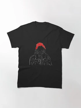 تیشرت لانگ 2PAC طرح 2pac Classic T-Shirt کد 190196