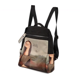کوله پشتی دندی طرح Monalisa کوله زنانه مونالیزا