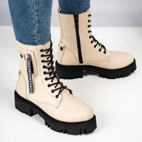 بوت کرم زنانه ساق‌دار