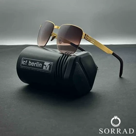 عینک مردانه آیس برلین / فریم فلزی عدسی پلی کربنات (همراه با جعبه اصلی)