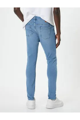 شلوار جین Skinny Fit - Michael Jean 5WAM40165ND