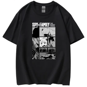 تیشرت جاسوس و خانواده | تیشرت Spy x Family طرح Anya Casual Short Sleeve Cotton کد 125526