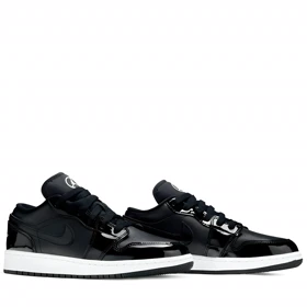 کفش جردن مشکی ورنی Air Jordan 1 Retro