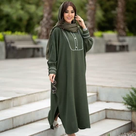 کفتان حجاب تابستانه مدل سلین کد 1577