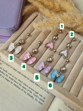 پیرسینگ ناف پینترستی