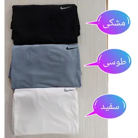 تیشرت ورزشی نایک طوسی زنانه