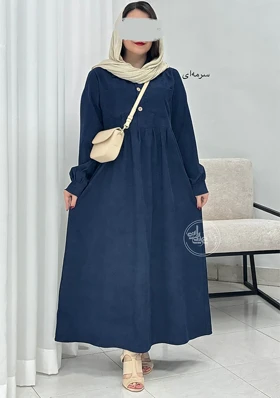 پیراهن مانتویی شیوا