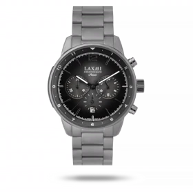ساعت مچی مردانه لاکسمی بند استیل دودی کد Laxmi 8160/6