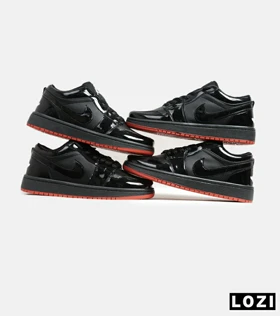 کفش کتانی مردانه مشکی نایک NIKE jordan 1