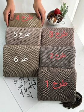شال زنانه ویسکوز پاییزه