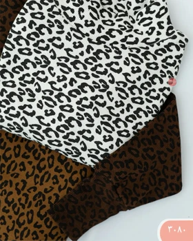 بلوزیقه پنج سانت پلنگی 3080