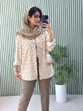 مانتو کبریتی طرحدار