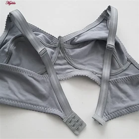 سوتین زنانه ماییلدا مدل بدون فنر کد 3472 رنگ طوسی