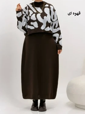 3763-بافت دو تیکه نایس