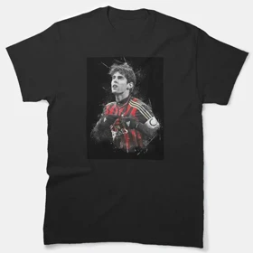 تیشرت لانگ ورزشی آ.ث میلان | تیشرت لانگ Ac milan طرح Illustration Ricardo کد 146622