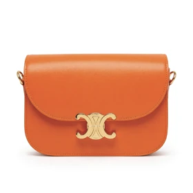 کیف celine paris چرم وارداتی نارنجی / کلاین پاریس